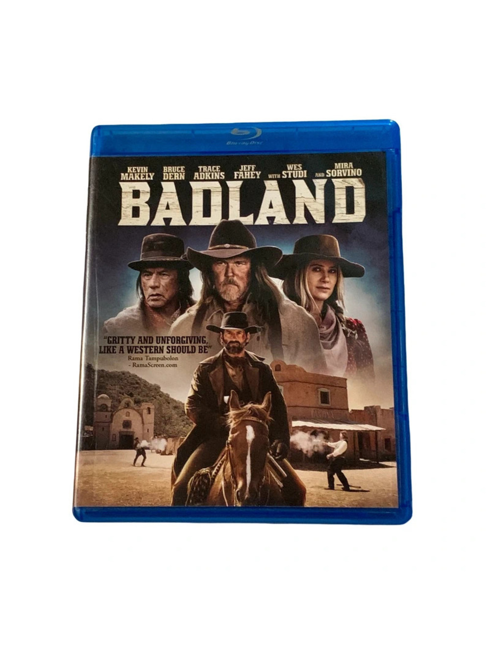 Badland Blu-ray Western Movie Kevin Makely Bruce Dern Mira Sorvino Bonus